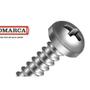 Imagem de Parafuso Auto Atarraxante Inox Panela Philips Jomarca 3,9 X 19Mm - Kit C/2 Centos