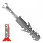 Imagem de Parafuso Com Bucha 12 Cabeca Chata Reta Pacote Com 50 Pecas Jomarca (6,1 X 65Mm)