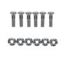 Imagem de Parafuso Coroa Prox - Kit Com 6 Pcs. M8X25 (Parafusos E Porcas)