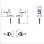 Imagem de Parafuso de Fixação Lateral Para Bacias Luxo/Médio Gold SP.121.GL Deca