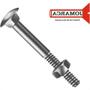 Imagem de Parafuso Frances Zincado Com Porca Jomarca (42) 5/16 X 9.1/2'' Caixa Com 50 Pcs