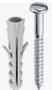 Imagem de Parafuso Madeira R Sob Com Bucha 12 Mm Ct - 2 Und
