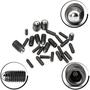 Imagem de Parafuso Posicionador M10 x 16 mm kit com 10 peças - Aço Carbono 1045 - cl 12.9