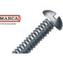 Imagem de Parafuso Rosca Maquina Redonda Fenda Jomarca   1/8 X 7/8'' - Kit C/5 Centos