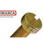 Imagem de Parafuso Rosca Metrica Cilindrica Fenda Jomarca - 5 X 45Mm - Kit C/2 Centos