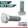 Imagem de Parafuso sextavado especial m8 x 10mm zinco branco  - 750pçs