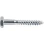 Imagem de Parafuso Sextavado Rosca Soberba 1/4'' x 45 mm Cartela com 4 peças Vonder