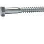 Imagem de Parafuso Sextavado Rosca Soberba Newfix   1/4 X 45 %  - Kit C/2 Centos