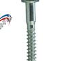 Imagem de Parafuso Sextavado Rosca Soberba Newfix   1/4'' X 55Mm - Kit C/2 Centos