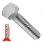 Imagem de Parafuso Sextavado Zincado Jomarca   1/4'' X 1'' ./ Kit Com 2 Centos