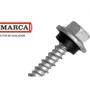 Imagem de Parafuso Telha Sextavado Com Arruela De Vedacao Ponta Ogivada 12-14 X 1.1/2'' Jomarca - Kit C/2 Centos