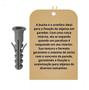Imagem de Parafusos Com Buchas Kit Com 50 Phs 5x50 + 50 Buchas 8mm