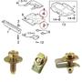 Imagem de Parafusos corporais URMECCH M6-1,0 x 20 mm com 10 mm hexagonal - arruela de 17 mm (40)