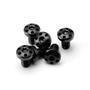 Imagem de Parafusos De Alça De Chave Torx T8 De Aço Inoxidável Preto Branco Para Ferramentas Manuais De