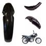 Imagem de Paralama Dianteiro Moto Titan CG 150 2004/2008 Preto Branco Injetado Duravel Motos