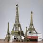 Imagem de Paris Torre Eiffel Metal Artesanato Decoração 38 Cm
