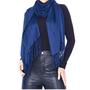 Imagem de Pashmina Cachecol Scarf Xale Echarpe Lenço Longo Inverno: Modelo Liso com Franjas Diversas Cores