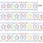 Imagem de Passa Fita Marilda Mod. 13 com Estrela 10 Metros - Cores