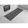 Imagem de Passadeira para Cozinha Cleankasa 40cm X 1,2m Kapazi Terrazzo Black