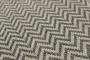 Imagem de Passadeira Trilho Sisllê Clean Zig Zag Chevron Bege 0,66 x 3,50m