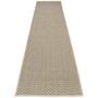 Imagem de Passadeira Trilho Sisllê Clean Zig Zag Chevron Bege 0,66 x 3,50m