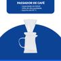 Imagem de Passador Café de Vidro c/ Suporte p/ Coador 500ML Wincy