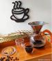 Imagem de Passador De Café Alça De Madeira Com Filtro De Inox