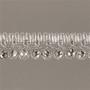 Imagem de Passamanaria enfeitada prata 1,5cm - Peça 9 metros - Artepunto