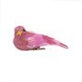Imagem de Pássaro com Glitter Rosa - Jg C/3 Pc - Cromus: 1551572