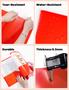 Imagem de Pasta A4 SUNEE com Bolsos e Pinos - Pacote com 12 Unidades (Plástico Vermelho)
