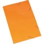 Imagem de Pasta aba elastica papel oficio laranja polycart