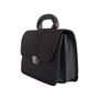 Imagem de Pasta Bolsa Executiva Ccb Dupla Linho Preto Ap - R1772