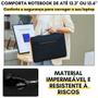 Imagem de Pasta Notebook Impermeável Com Alça 13 14 15 Polegadas Rosa Preta Executiva Reforçada Laptop Computador