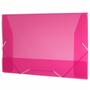 Imagem de Pasta plastica aba elastico a02 fina rosa / 10un / plascony