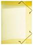 Imagem de Pasta Plástica Com Aba Elástica Amarela Golden Line Golden Kraft