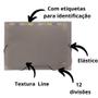 Imagem de Pasta sanfona a4 12div line fume dac