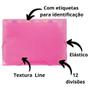 Imagem de Pasta sanfona a4 12div line rosa dac