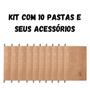 Imagem de Pasta suspensa marmore completa com acessorios c/10un frama