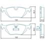Imagem de Pastilha de Freio Bmw Serie 7 1995 a 1996 JURID HQJ-2148