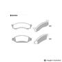 Imagem de Pastilha de Freio D20 / D10 / C20 85 / 94 Bonanza 90 / 94 / C10 / D10 79 / 80 Veraneio 79 / 94