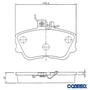 Imagem de Pastilha de freio dianteira - c180 1993 a 2000 / c200 1993 a 2001 / c220 1993 a 2001 / n723 - COBREQ