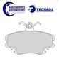 Imagem de Pastilha de Freio Dianteira RENAULT Logan 1.6 8V 2007 2008 2009 2010 2011 2012 2013. Megane 1.6 e 2.0 1999 2000 2001 2002 2003 2004 2005 - ORIGINAL TE