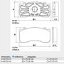 Imagem de Pastilha de freio MB Accelo 815 915 1016 1316 PD533 - Frasle