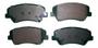Imagem de Pastilha de Freio N-1272 Elantra 1.8 16V Veloster HB20 1.6 16V 12/ Santa Fe I30 13/ Cerato 1.6 16V 13/19 Dianteira C/Chapa Anti-ruído