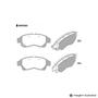 Imagem de Pastilha de Freio Toyota Corolla Dx / Le 92 / 02 Camry 91 / 01 / Rav 4 2002 / Corolla 2.0 92 ...