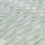 Imagem de Pastilha de Vidro Cristal Pedra Nilo Branco 32x27cm - La Bella Griffe