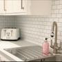 Imagem de Pastilha Decorativa Auto Colante Resinada 25x25 Churrasqueira Cozinha Banheiro