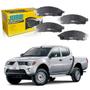 Imagem de Pastilha freio dianteira jurid mitsubishi l200 triton 3.2 3.5 2008 a 2015