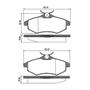 Imagem de Pastilha Freio Dianteiro C3 2003 a 2012 PD648