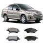 Imagem de Pastilha Freio Peugeot 206 sw 2007 Ate 2008 207 2008 em Diante Hoggar 2010 em Diante Dianteira Sistema Trw